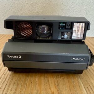 Polaroid Spectra 2 Instant Camera - Gray and Black